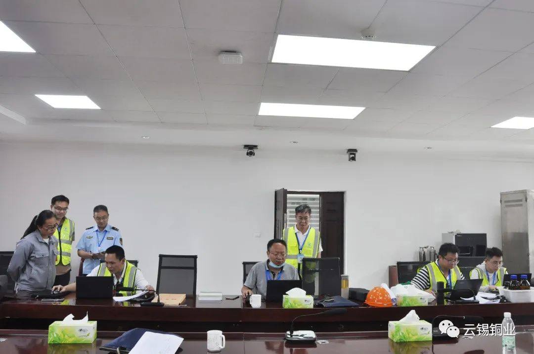 云南省生态环境执法骨干到云锡铜业开展执法大比武