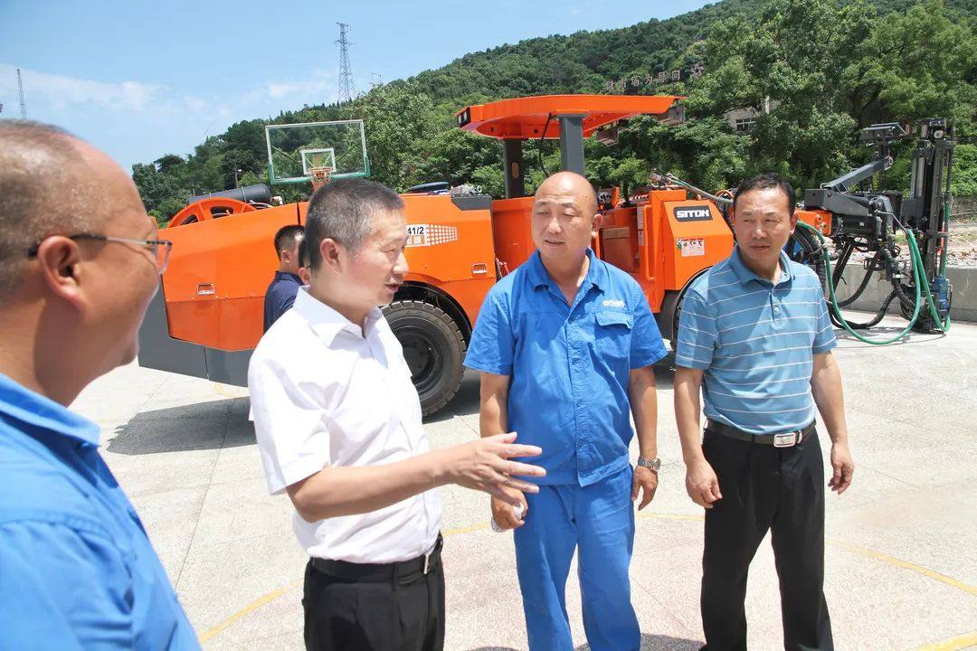 阳新县人大领导到中色大冶丰山铜矿检查安全生产