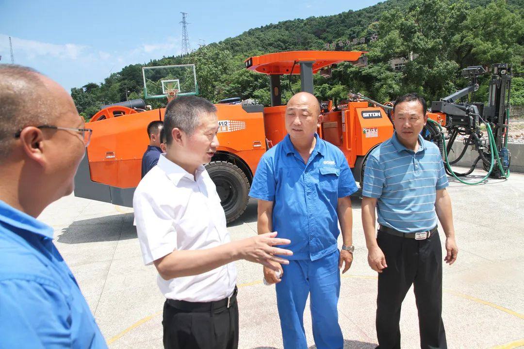 陽新縣人大領導到中色大冶豐山銅礦檢查安全生產