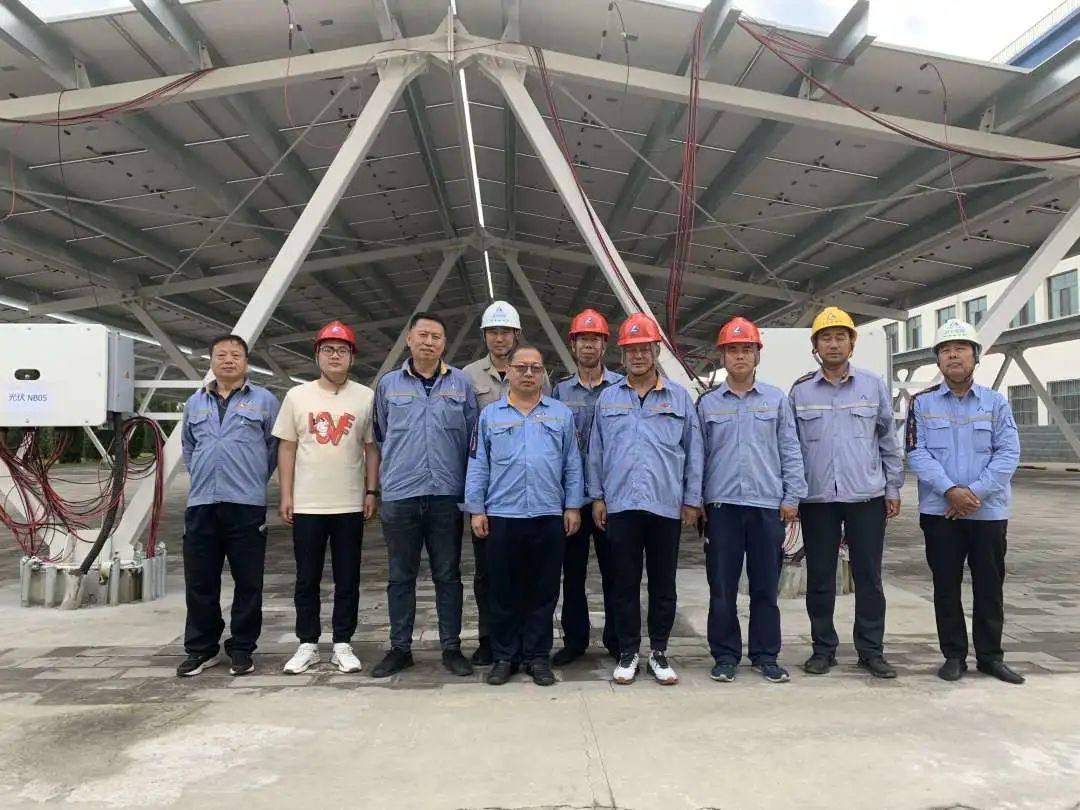 包头铝业公司分布式光伏正式并网发电
