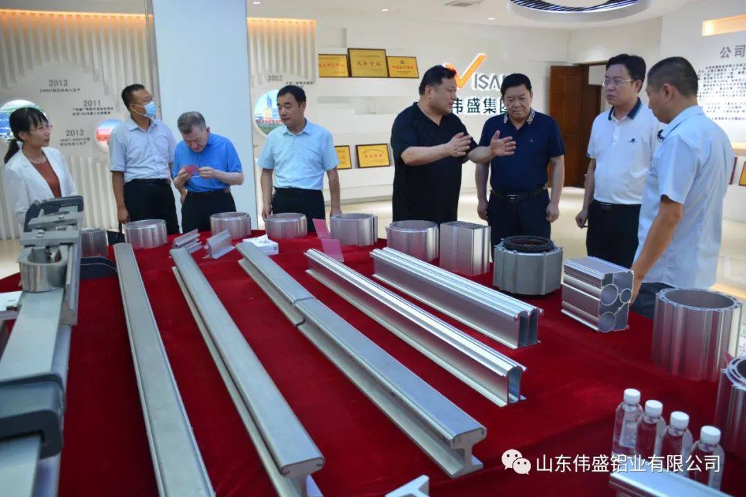 市科技局莅临伟盛铝业科技调研