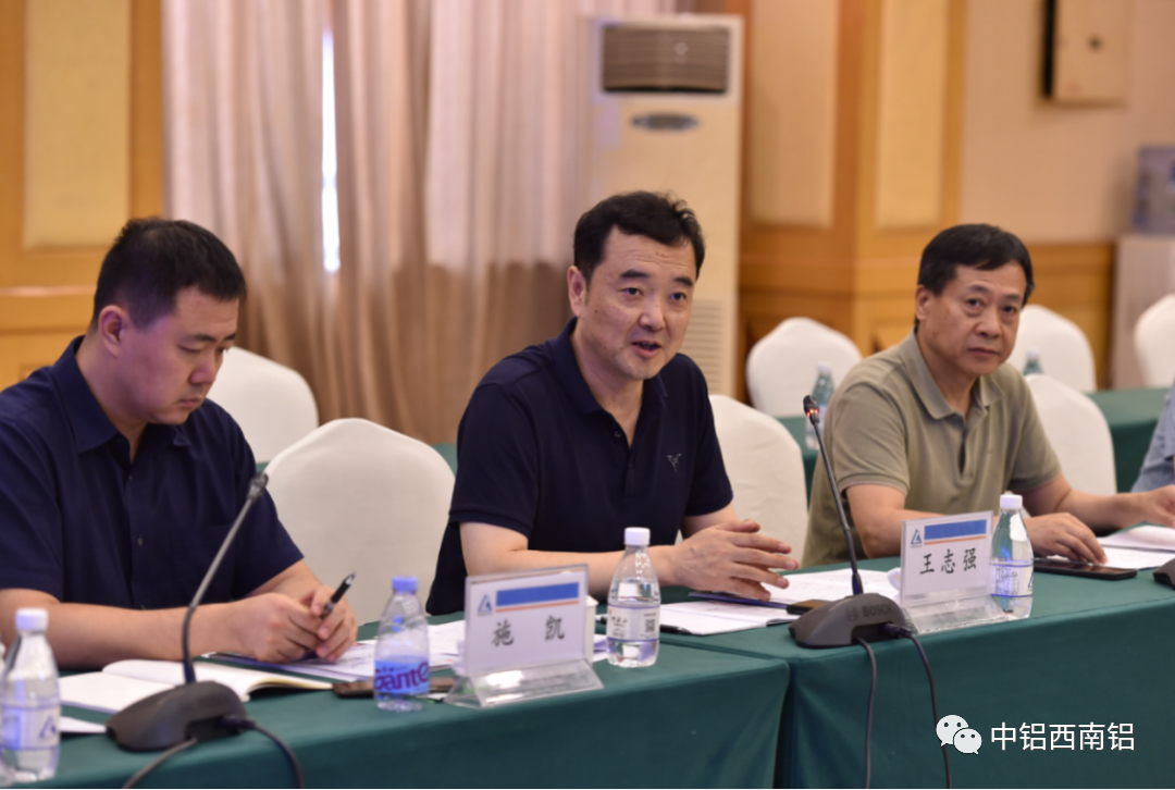 人社部调解仲裁司副司长王志强调研九龙坡区人力社保工作座谈会在西南铝召开