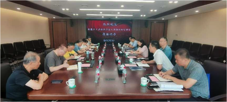 新疆生产建设兵团第七师胡杨河市领导到杭州锦江集团调研座谈