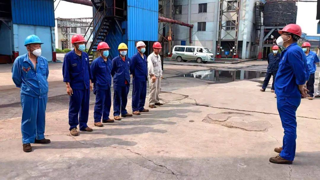 宏躍集團精鋅廠焦結作業區開展高溫期間鍋爐停電掉閘反事故演練
