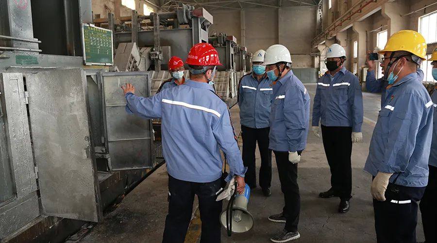 青海省质量奖评审专家组到中铝青海分公司开展现场评审
