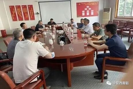 中铝西南铝领导走访陕飞公司等战略合作客户