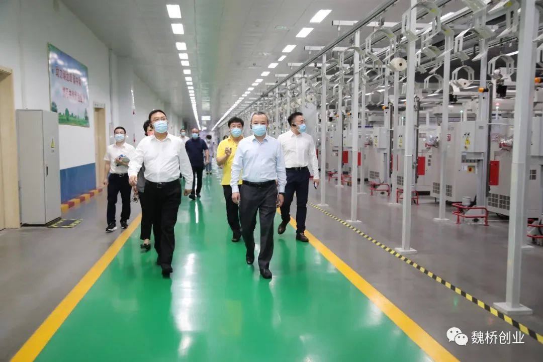 深圳市宝安区委书记王守睿到魏桥创业集团参观考察