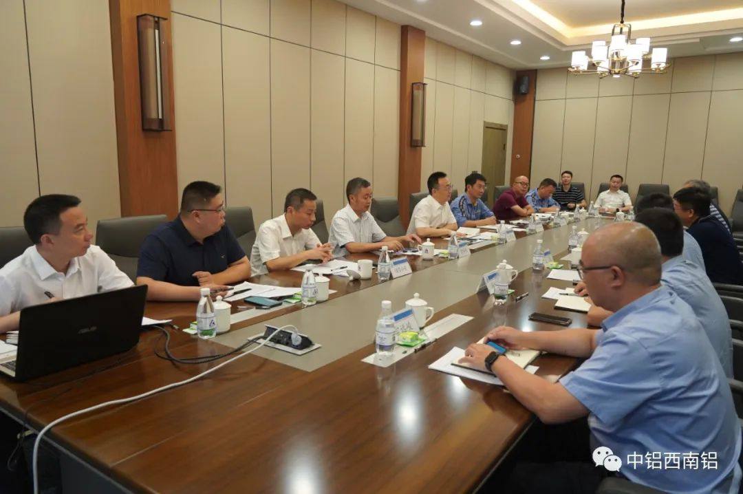 中铝西南铝总经理王建国会见陕飞科技委副主任邹硕