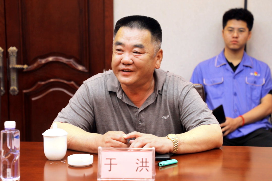 宏跃集团于洪董事长会见深圳江铜董事长邓力 江铜华北董事长徐元峰一行