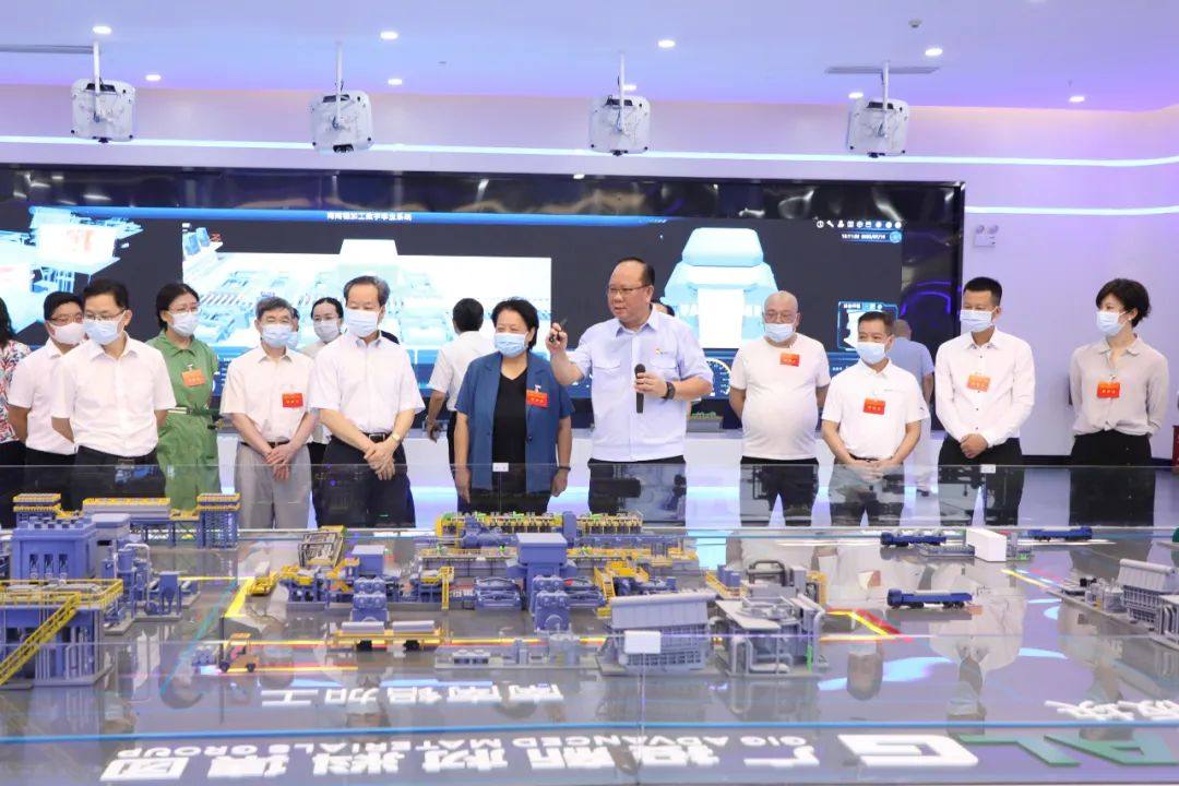 在桂十三届全国人大代表到南南铝加工调研