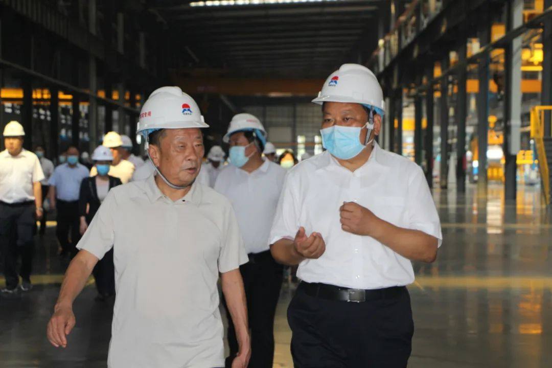 巩义市上半年重点项目观摩团到义瑞新材观摩调研