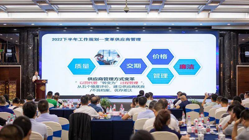 晟通集团2022半年度供应商大会圆满召开