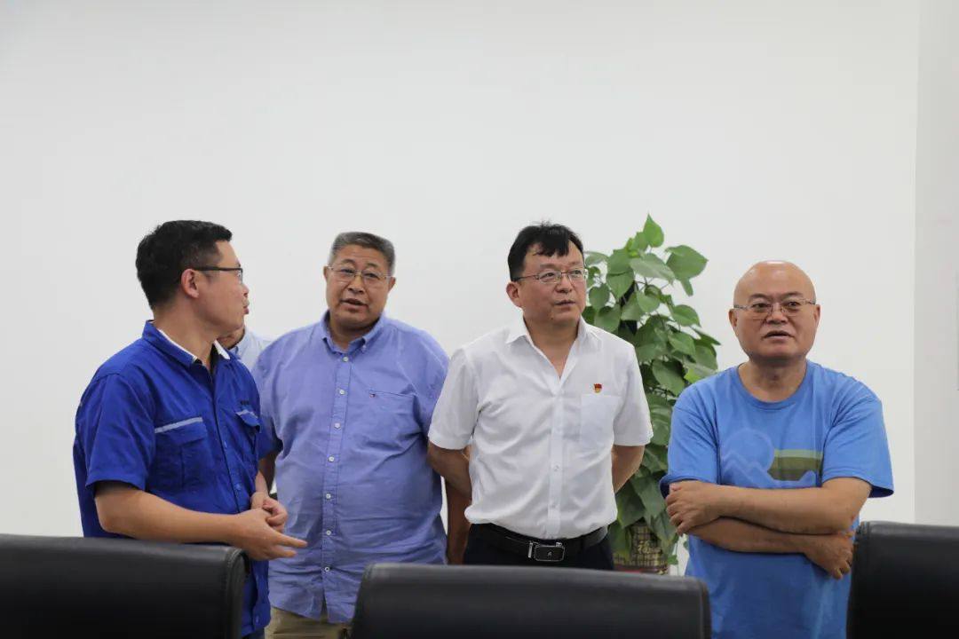 中国有色金属工业协会铝业分会秘书长李德峰到云南神火调研