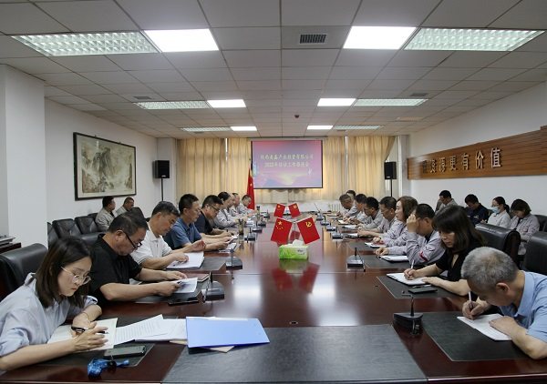 陕西美鑫公司召开2022年度信访工作推进会
