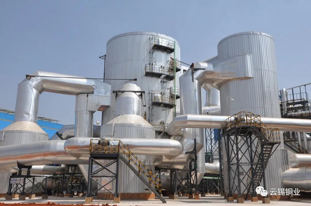 雲錫銅業分公司取得年產44萬噸硫酸安全生產許可證