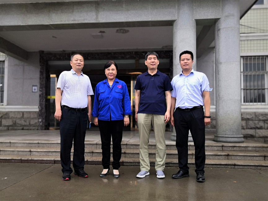 陈维胜秘书长一行前往河南拜访铝用炭素分会部分领导