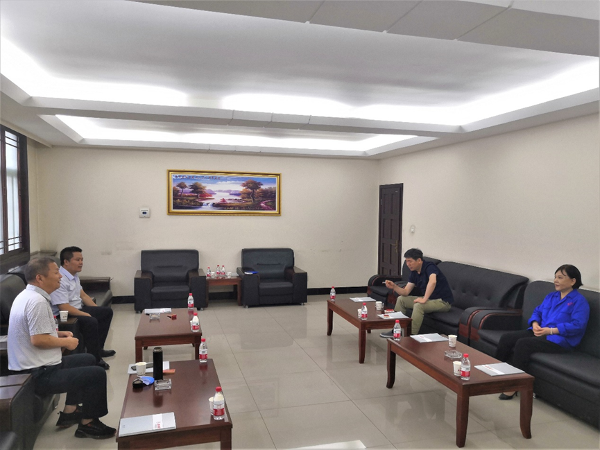 陈维胜秘书长一行前往河南拜访铝用炭素分会部分领导