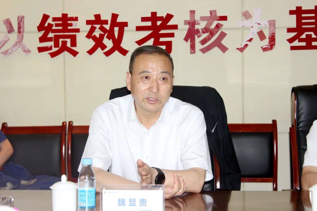 集团公司专职董事高长革一行调研百河铝业公司
