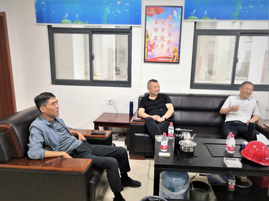 陈维胜秘书长一行前往河南拜访铝用炭素分会部分领导