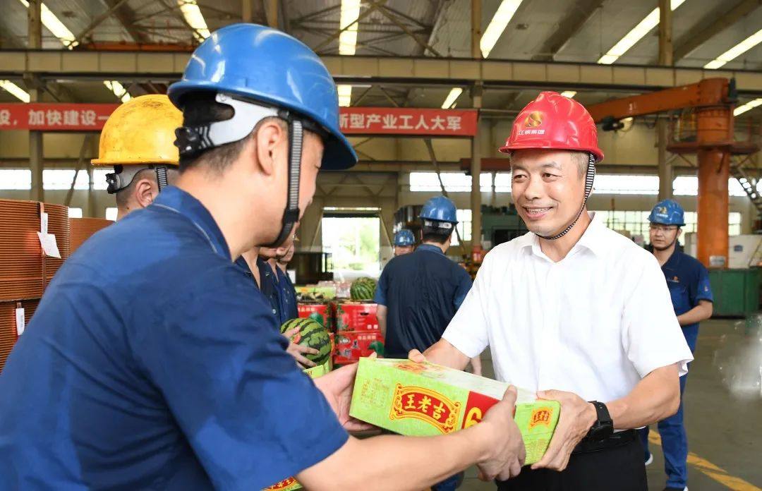 江西省委常委、副省长任珠峰到江铜调研