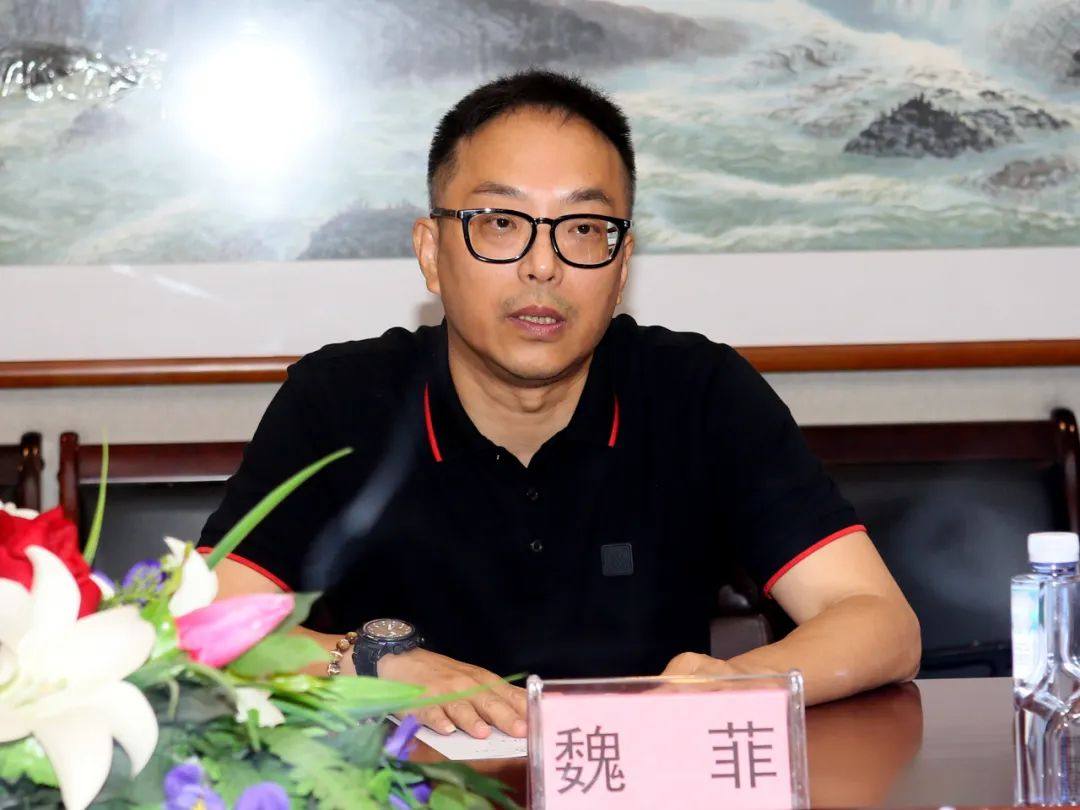 宏躍集團於洪董事長會見廈門國貿泰達總經理魏菲一行