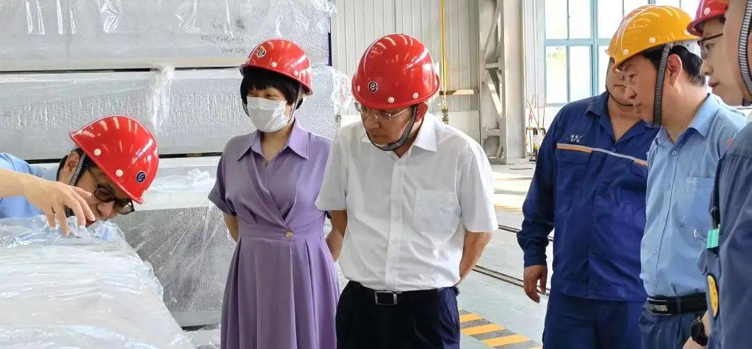 中国宝武领导朱永红、王娟到宝武铝业调研