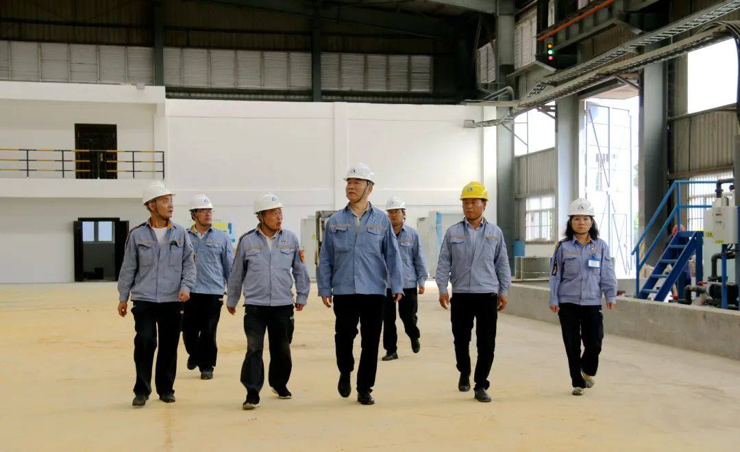 云铝股份总裁路增进到云铝文山、红河片区企业调研