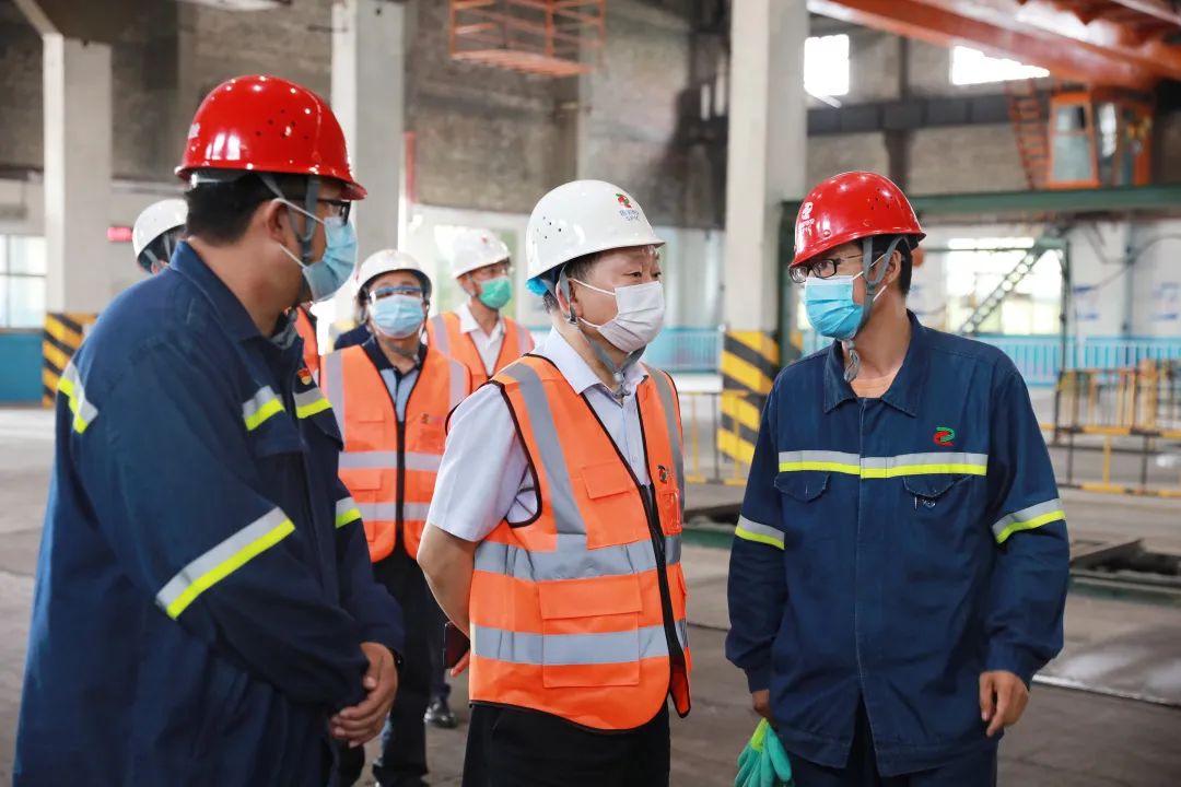 中国有色金属工业协会一行到宁东铝业调研