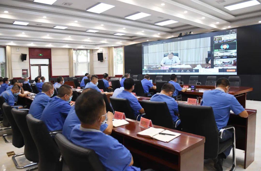 白銀集團參加省屬企業安全生產電視電話會議