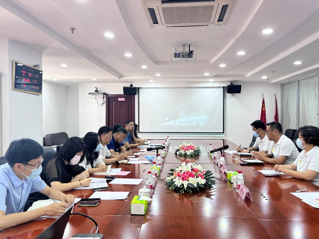 黑龙江省工信厅副厅长曹虎一行莅临东盛金材长江总部调研指导
