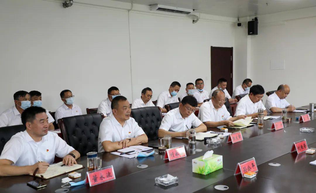 集团公司领导刘振营、孙公平到云南神火调研