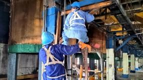 宏跃集团电解锌厂净化作业区加强设备维护排查确保高温季节生产稳定