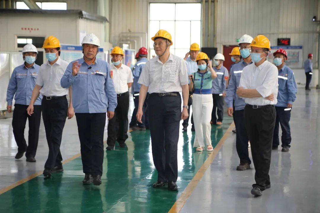 中国国际经济交流中心常务副理事长张晓强到中铝东轻调研
