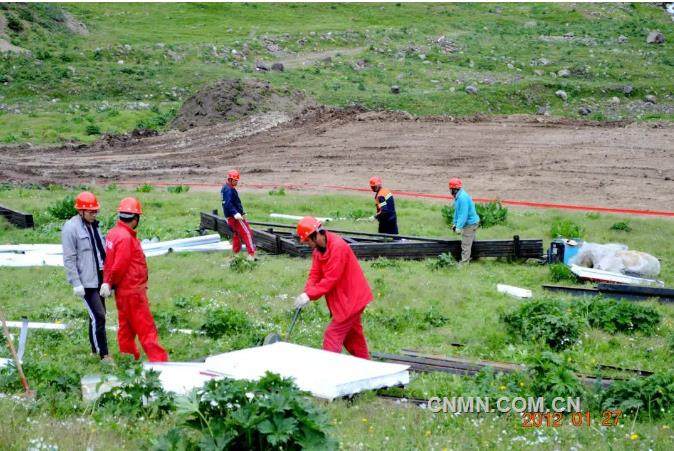 跑出“加速度” 新疆有色集团重点项目建设如火如荼
