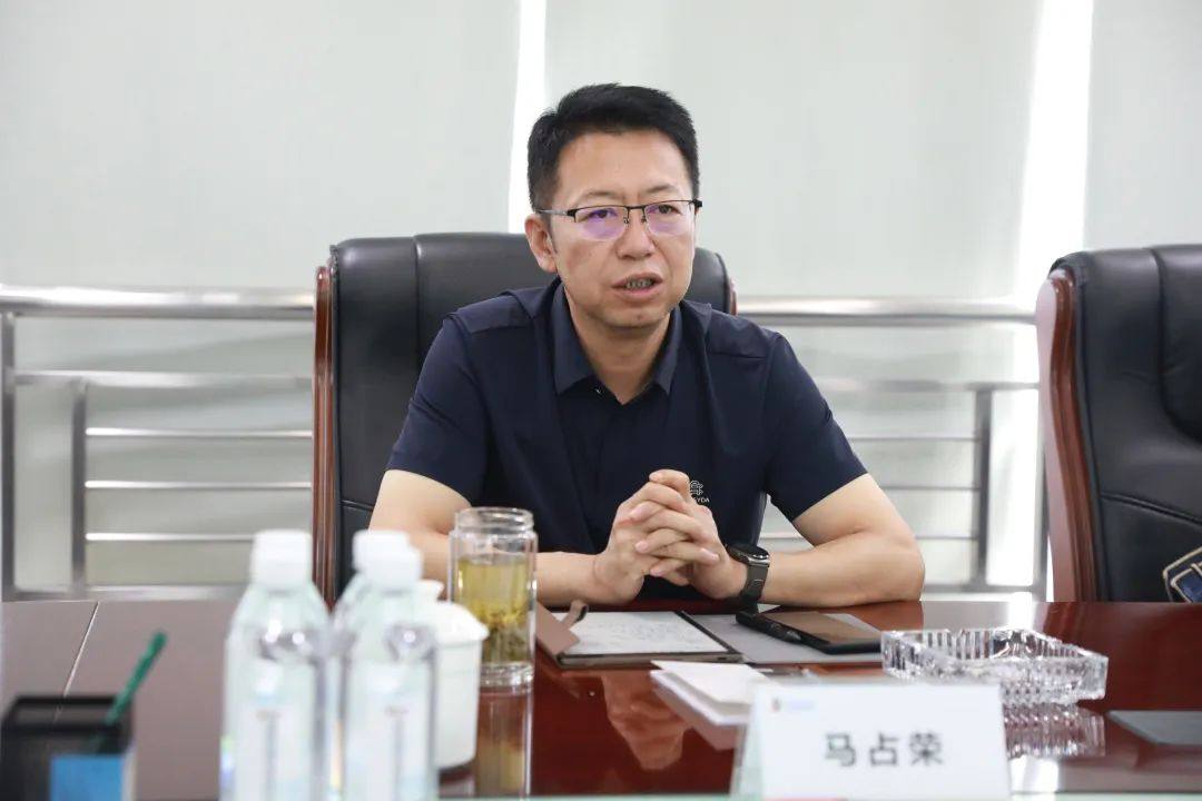 马占荣一行到宁东铝业调研