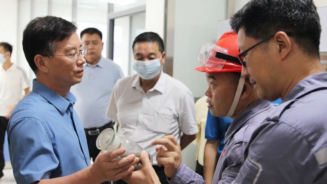 三门峡市总工会副主席赵敏调研东方希望渑池铝业