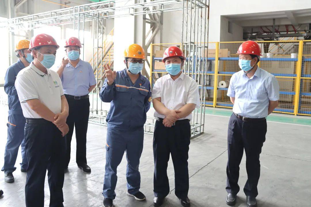 三门峡市委书记刘南昌到宝武铝业调研防疫保产