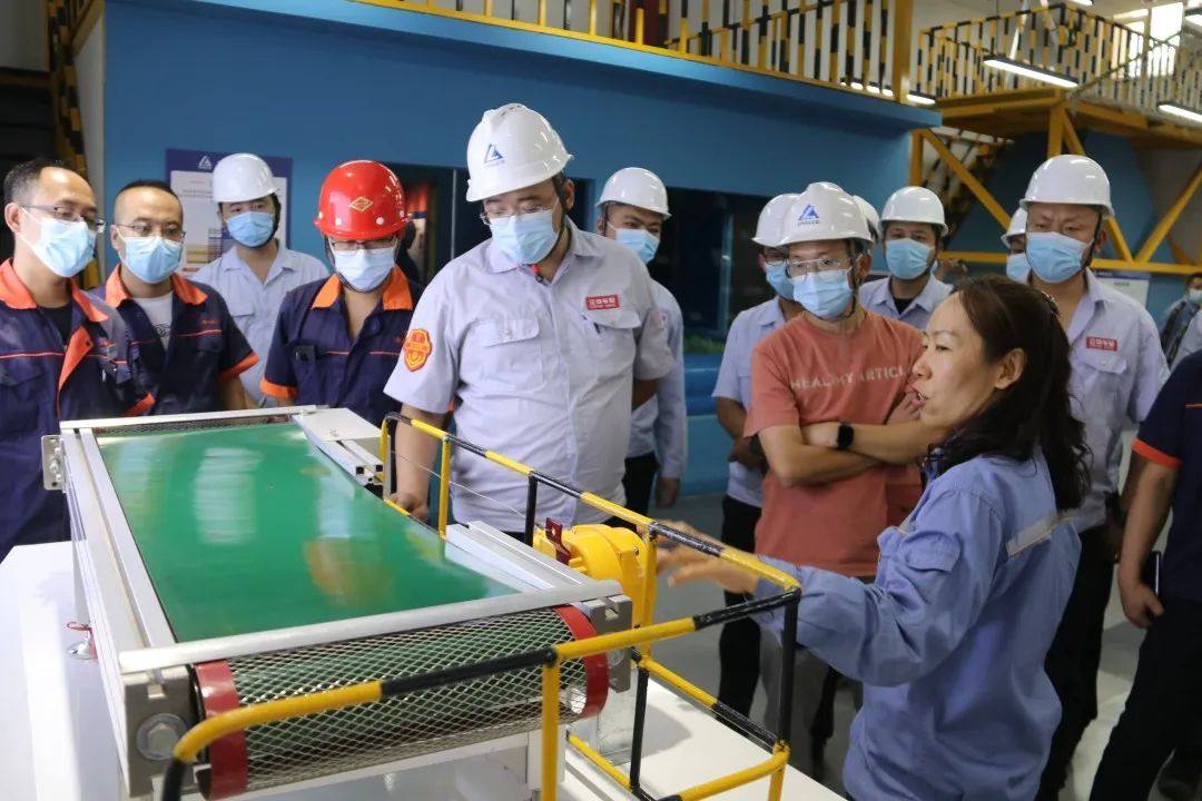 铝业园区相关企业到包头铝业开展安全生产标准化建设观摩活动