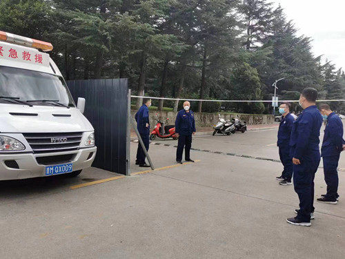 中条山集团董事长魏迎辉深入一线检查督导疫情防控工作