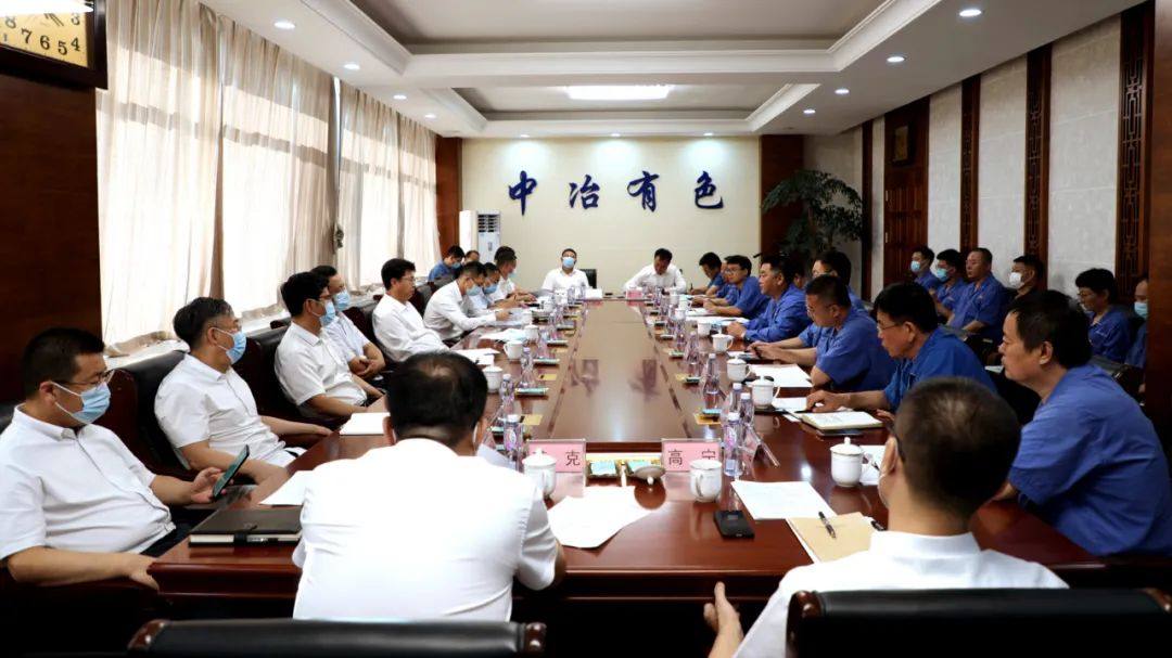 市委副书记、市长何志勇到葫芦岛有色调研