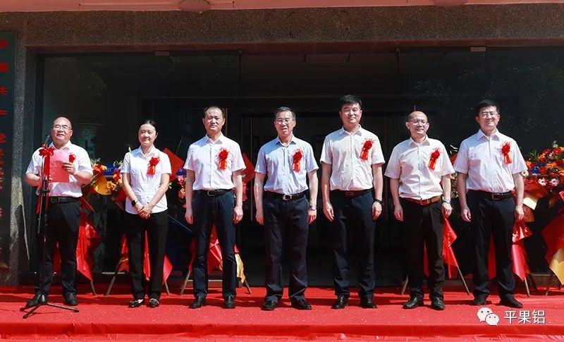 中铝（上海）碳素广西分公司揭牌仪式举行