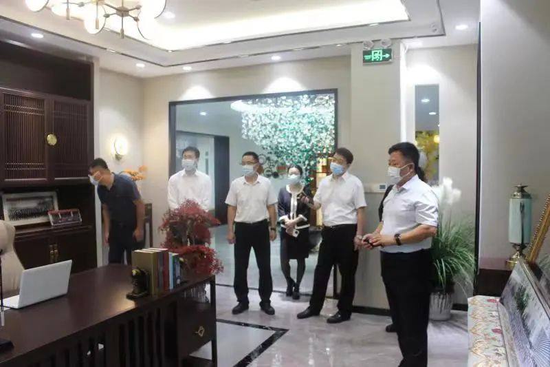 滨州市公共资源交易中心负责同志到方霖铝业调研