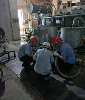 白银有色铜业公司供电车间攻坚行动初见成效