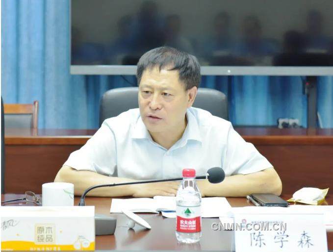 中国有色金属工业协会党委常委陈学森到湖南有色铜铅锌基地调研