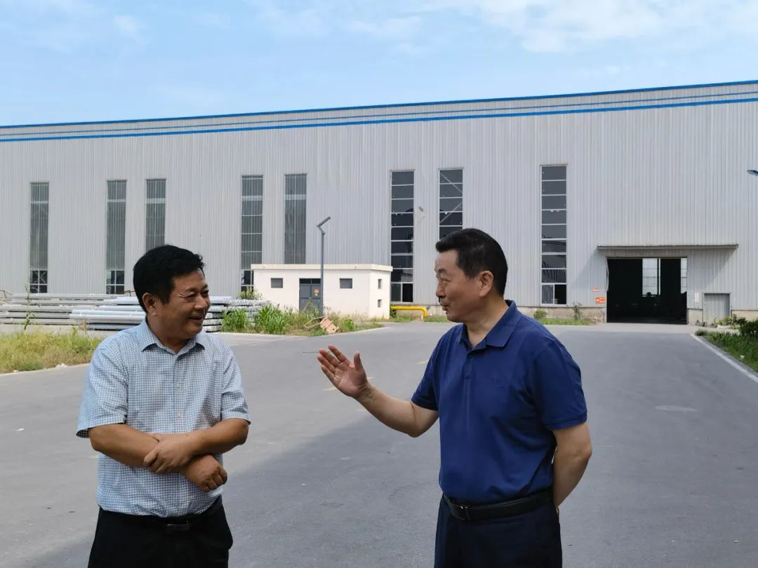 中國有色金屬加工工業協會到安徽省濉溪經濟開發區調研