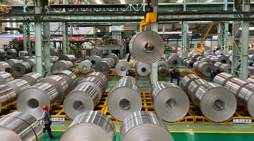 中鋁東輕板帶廠氣墊爐實現超寬規格生產