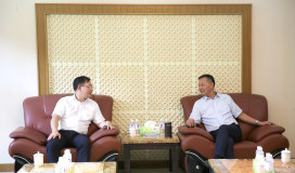 中國人保財險廣西分公司副總經理、黨委委員孫建一行到訪廣西華銀鋁業