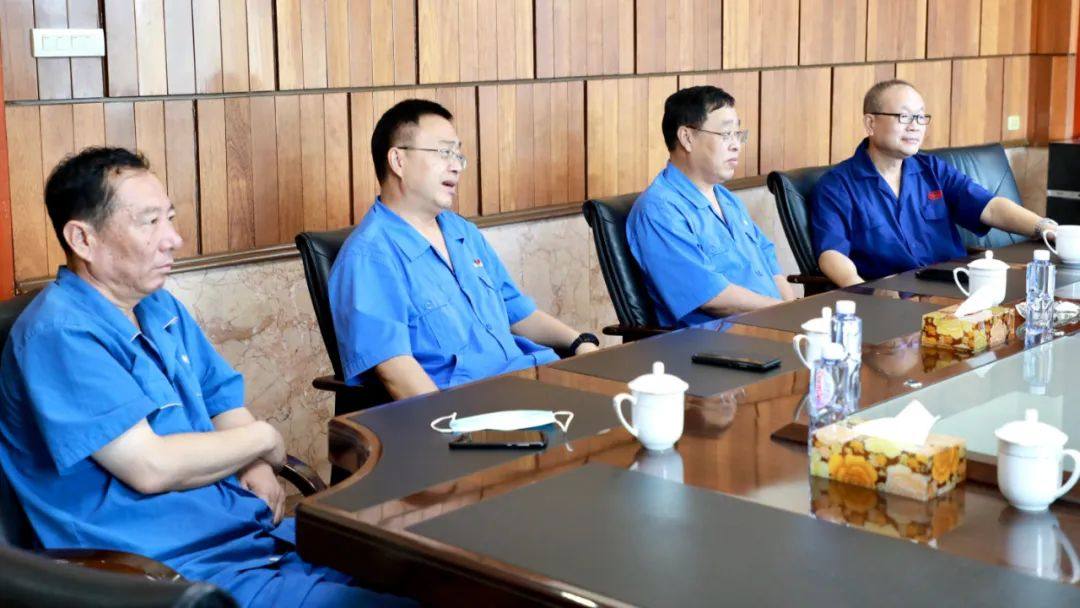 市应急管理局副局长王东一行到葫芦岛有色调研