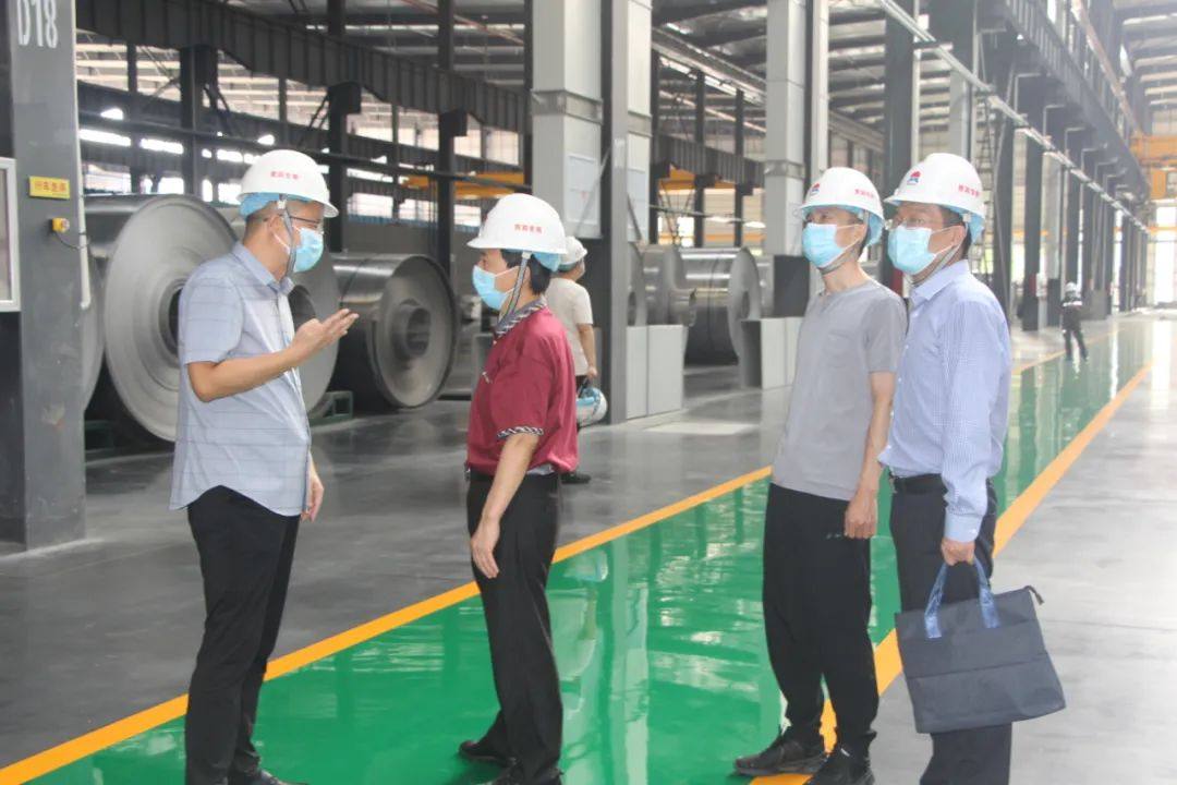 省“万人助万企”第一工作组莅临明泰铝业调研指导