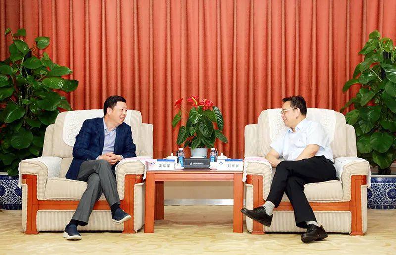 中鋁集團總經理劉祥民會見絲路國際產能合作促進中心客人